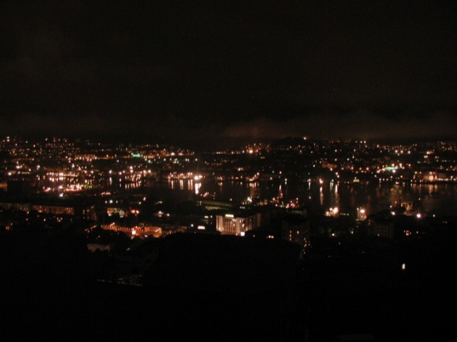 Владивосток ночью